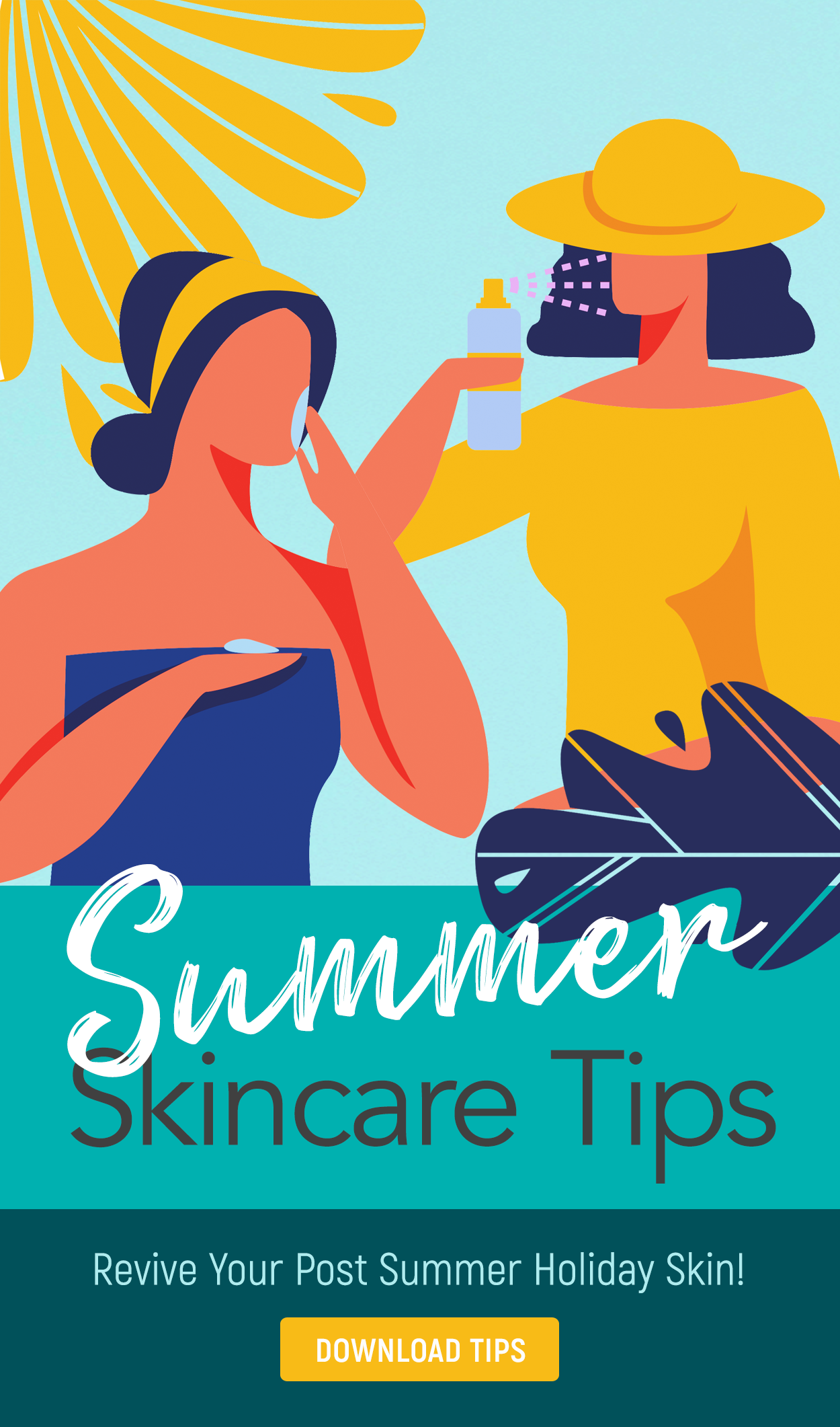 Summer Skincare Tips - Landing Page