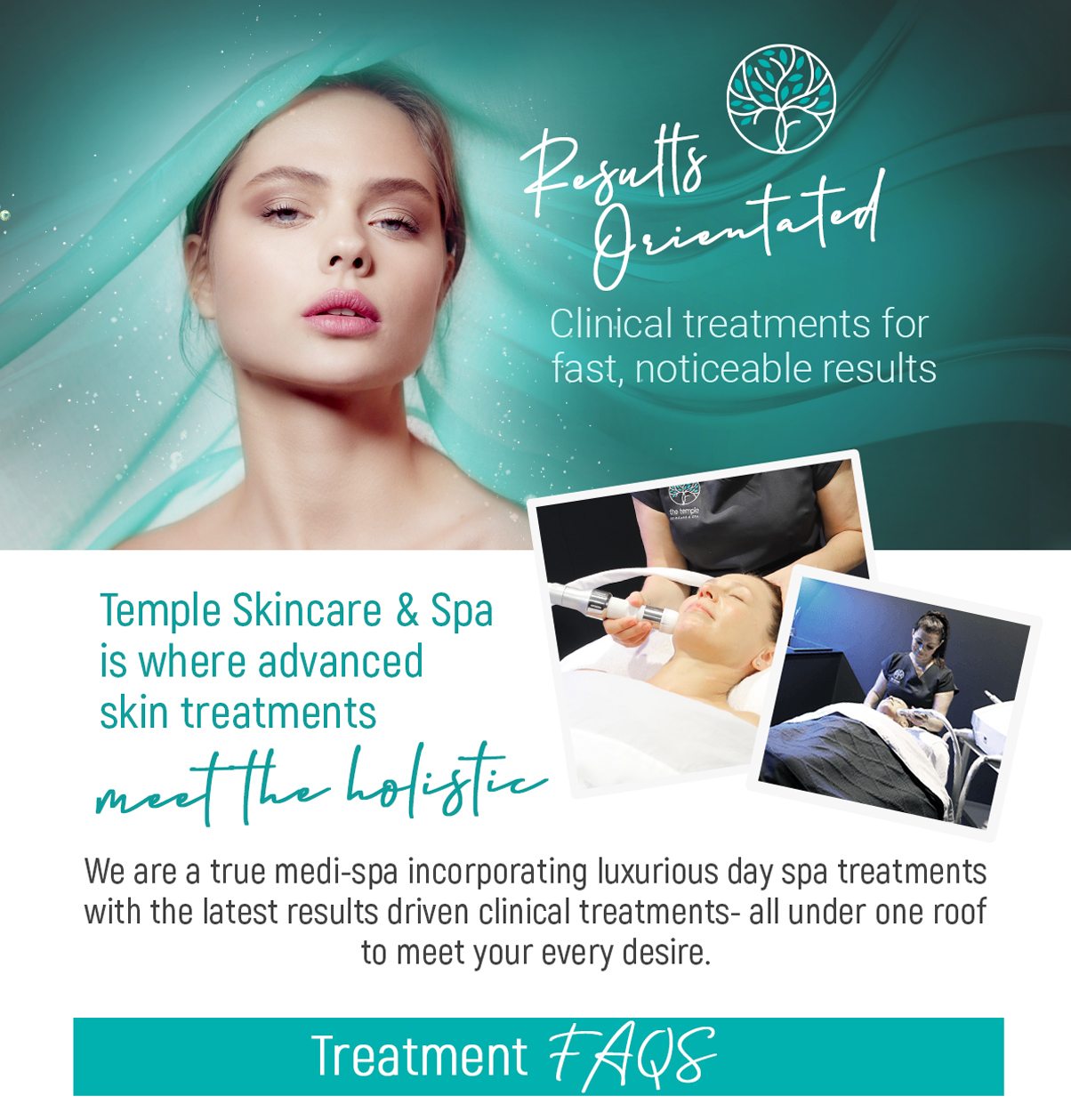 FAQ Treatment Guide Temple Skincare & Spa